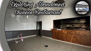 Exploring Abandoned Chinese Restaurant With Everything Left Behind