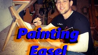 Folding Table Top Painting Easel http://www.doitawesome.net http://www.facebook.com/doitawesome http://www.twitter.com/doitaweome.