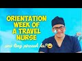 Orientation week travel nurse usrn