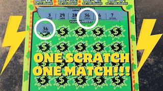 Cash Craze For The Win‼️One Scratch One Match‼️Last Ticket Save 📣 Georgia Lottery Tickets