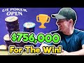 $756,000 For The WIN At The US POKER OPEN - Live Poker Vlog