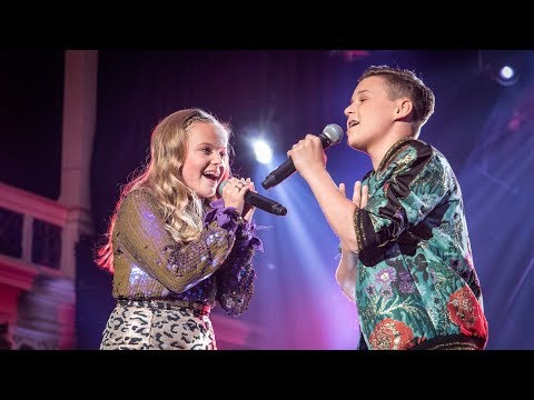 MAX EN ANNE - SAMEN🌹[FINALE OPTREDEN] | JUNIORSONGFESTIVAL.NL🇳🇱