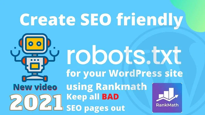 Create SEO friendly Robots.txt in your wordpress site using Rankmath