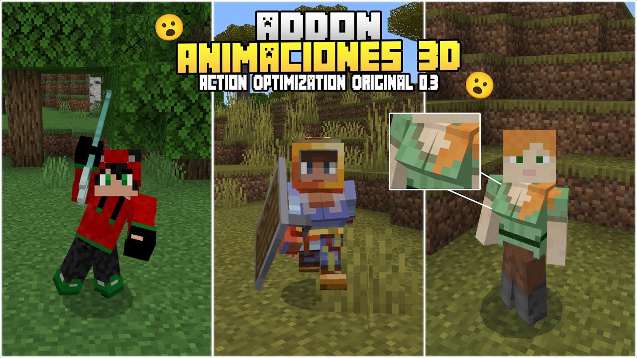 Download Action Optimization Original Addonfor Minecraft Bedrock