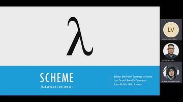 Scheme. Lenguaje de programacion Funcional