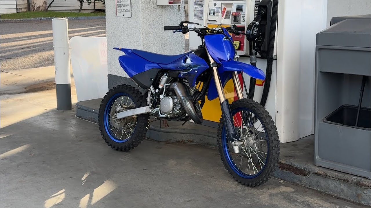 Street riding on Yz85Lw