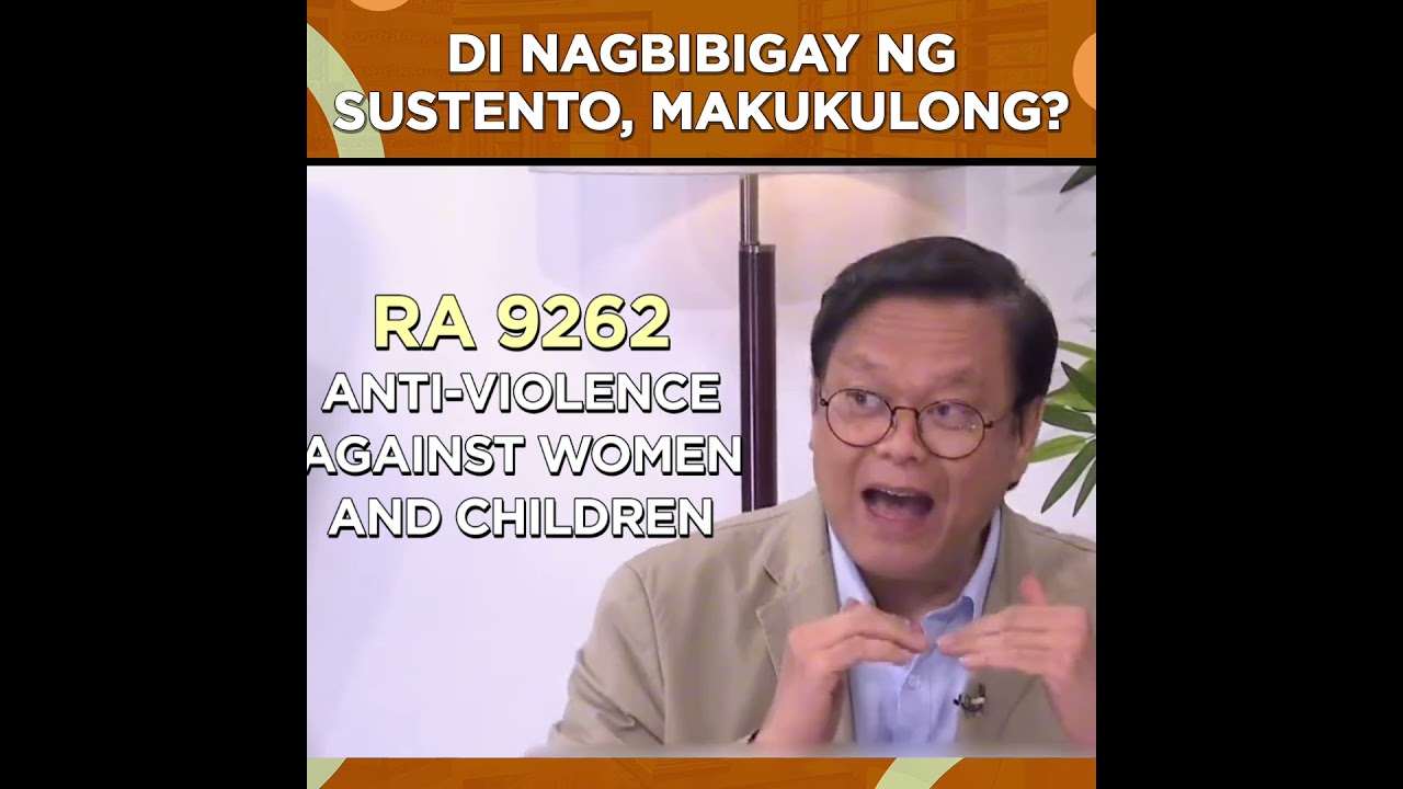 Mga tatay na hindi nagbibigay ng sustento sa anak, pwedeng makulong! 