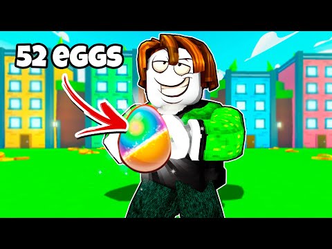 52 Magic Eggs Openen In Pet Simulator X!🤑 (Roblox)