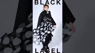 BLACK LABEL ドレス振袖 洋風 スカート ドット ラグジュアリー