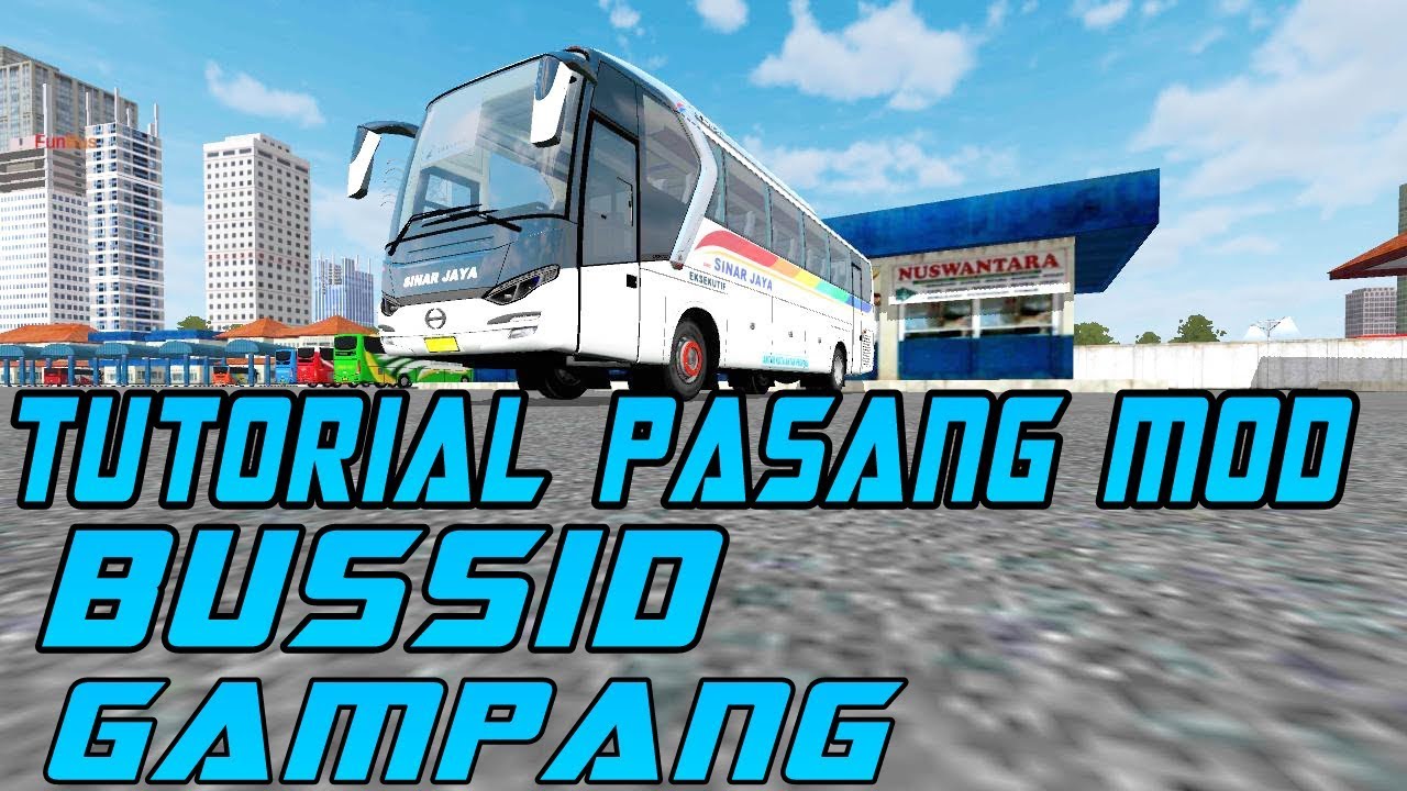 Tutorial cara pasang mod bussid (Bus Simulator INDONESIA ) - YouTube