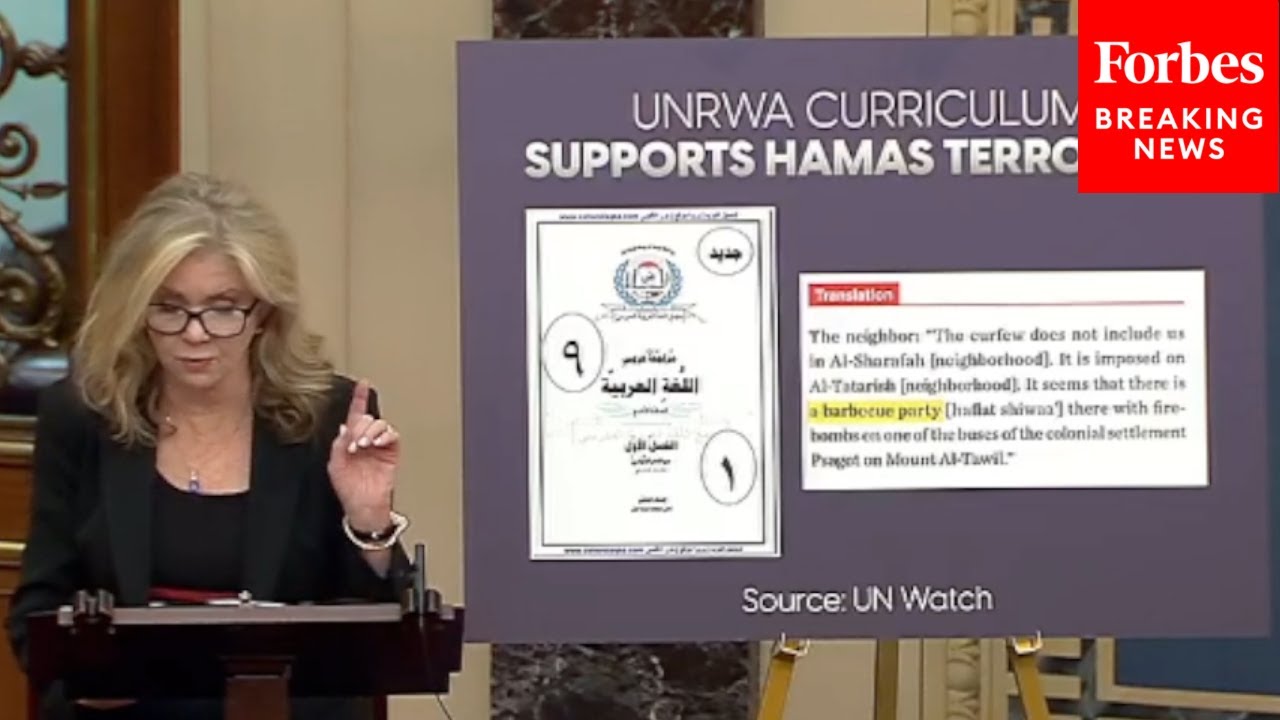 'A Teacher Posted A Picture': Marsha Blackburn Reads Shocking Posts By UNRWA Members About Hamas