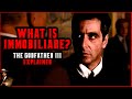 The Godfather 3 Explained | What is Immobiliare?