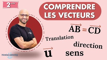 COMPRENDRE LES VECTEURS