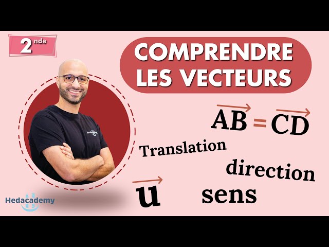 COMPRENDRE LES VECTEURS