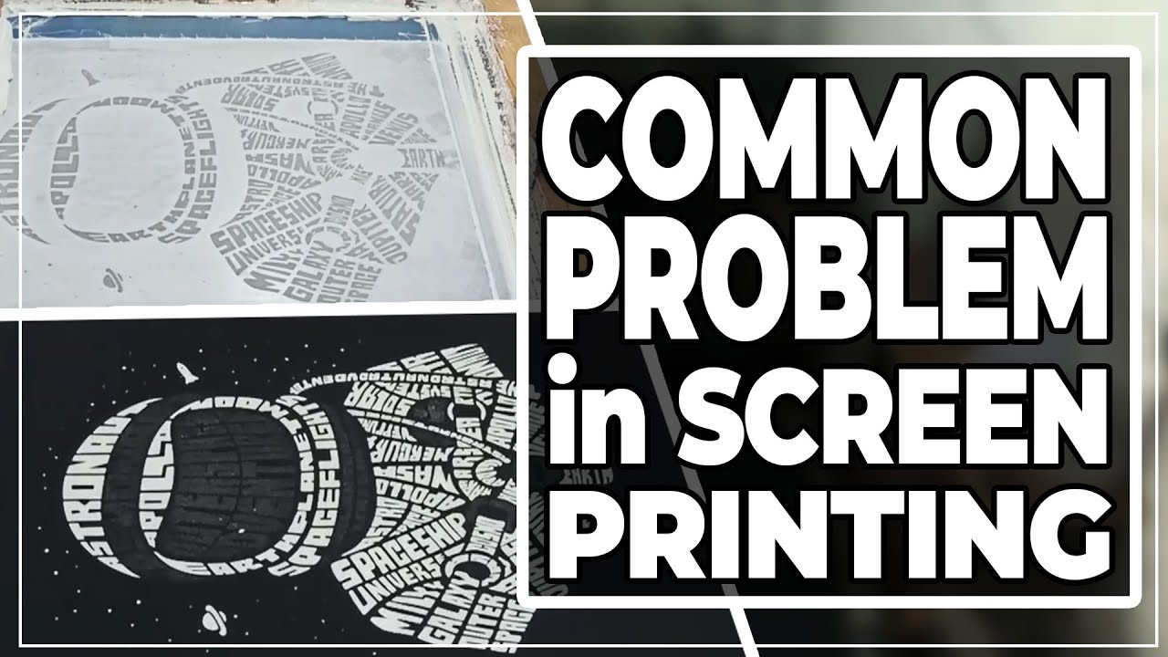 3 Potential Problems With Screen Printing (and How to Solve Them)