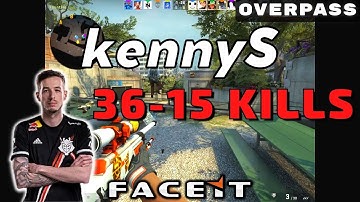 CSGO POV kennyS (36-15) Overpass 𝙒𝙞𝙣 (16-8) / Faceit 04.01.2023