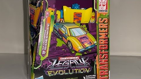 How to transform legacy evolution G2 universe Sideswipe figure. Transformers war for cybertron Wfc