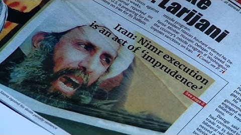 Iranians slam Saudi execution of top Shiite cleric