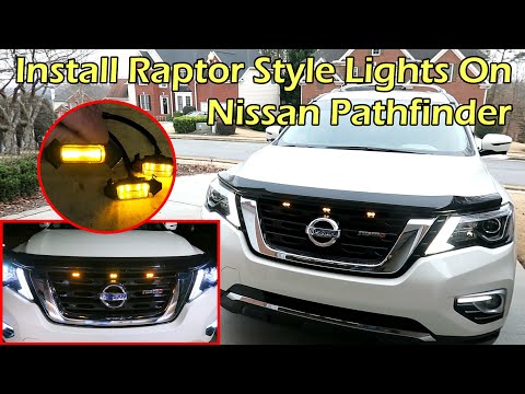 Install Raptor Style LED Light On Nissan Pathfinder