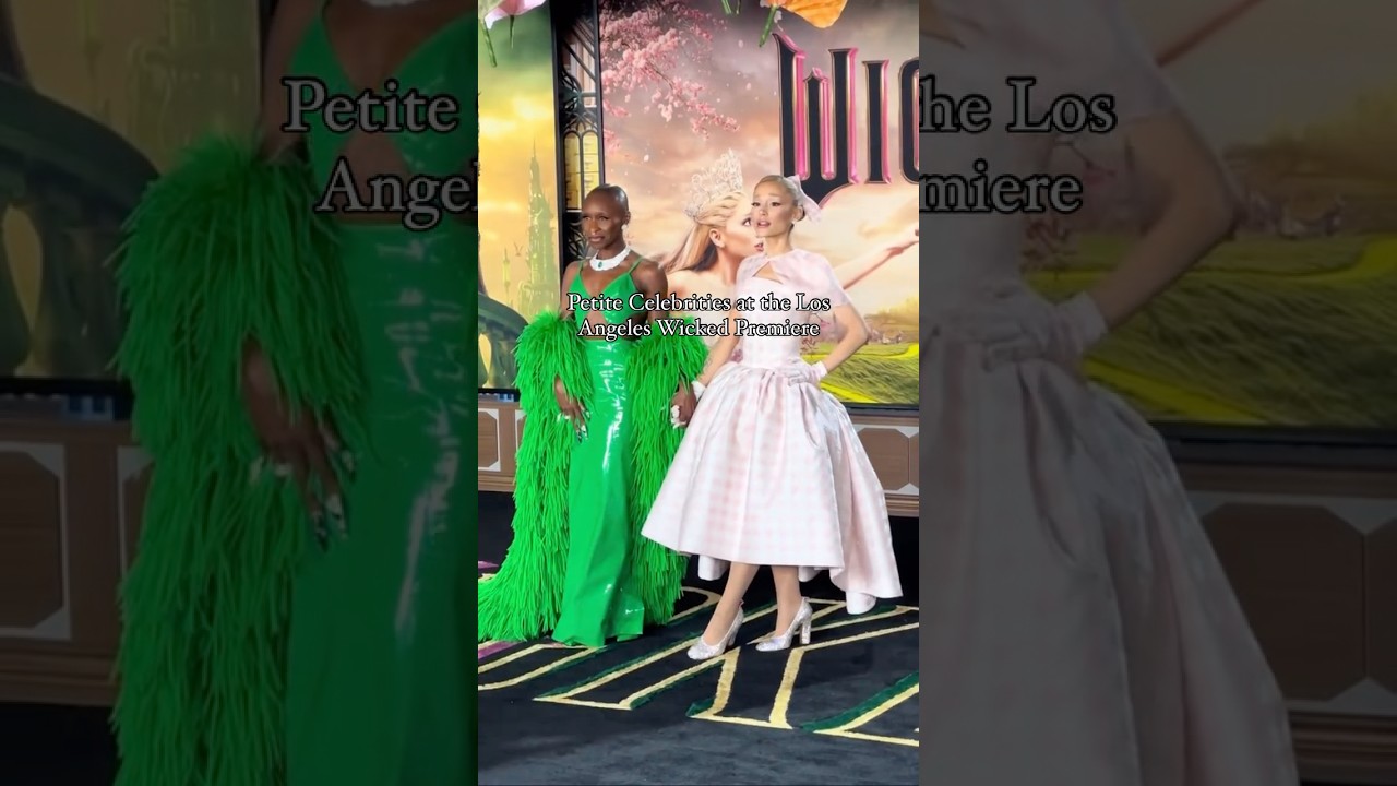 Petite celebrities at the Los Angeles Wicked Premiere ✨