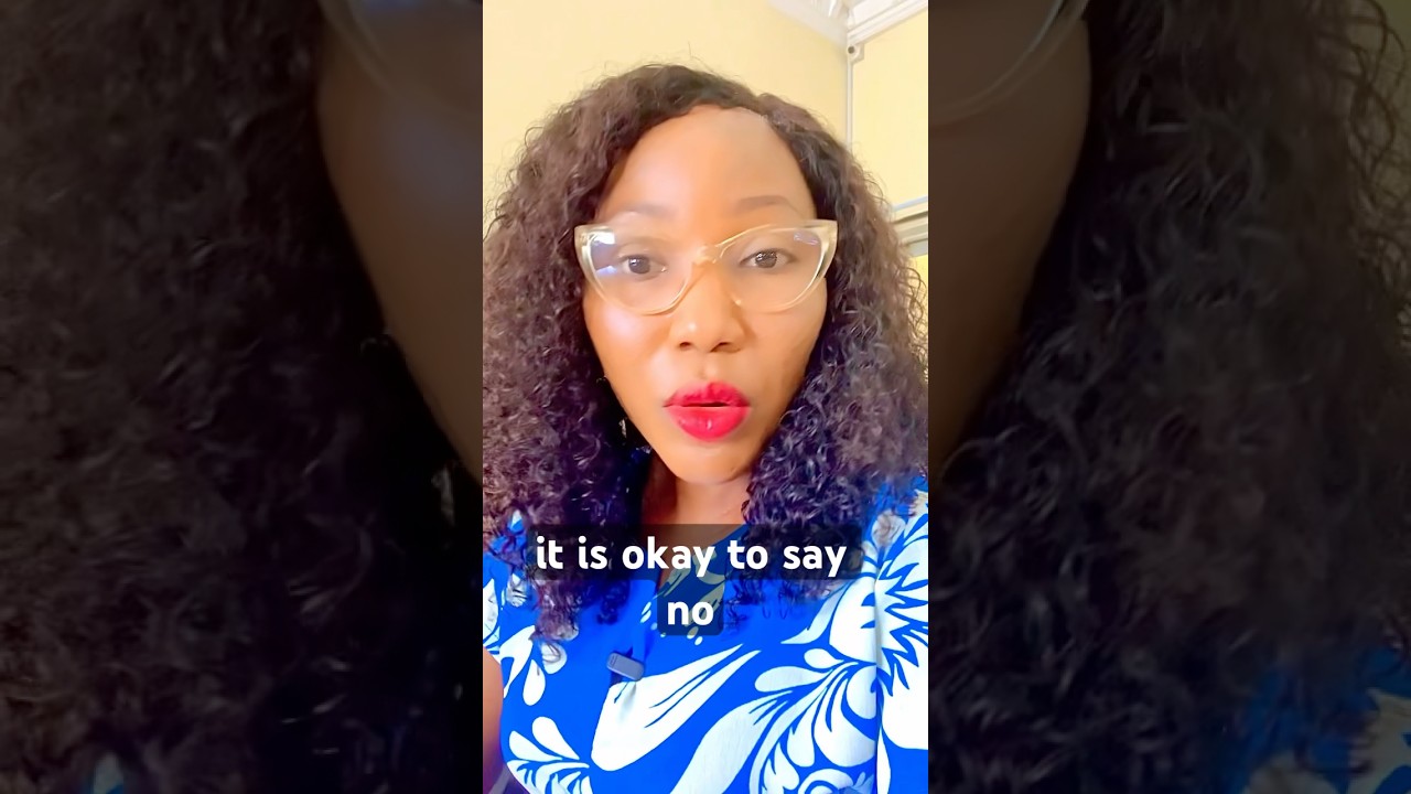 It’s ok to say “NO”. 