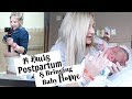 24 HOURS POSTPARTUM | BRINGING HOME BABY | BRITTANI BOREN LEACH