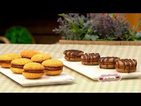 Alfajorcitos de chocolate, coco y dulce de leche