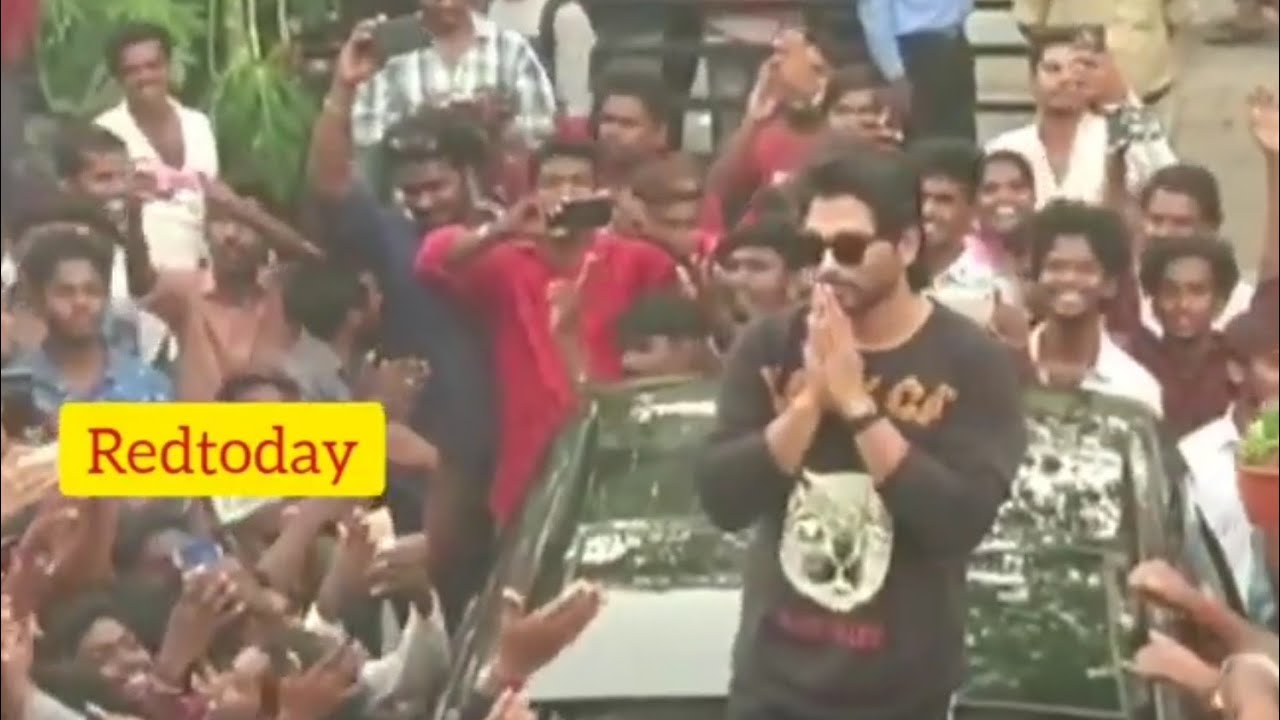 Stylish star Allu Arjun Ever Seen Birthday Celebrations 2019.