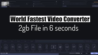 Fastest  Video Converter || convert 1.3gb file in just 5 seconds screenshot 4