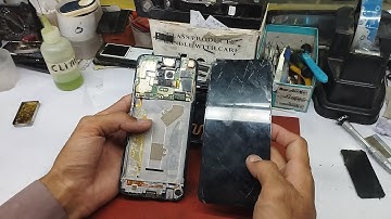 infinix note 7(x690) #broken display screen replacement #disassembly #teardown