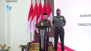 Peresmian Kawasan Sains Kurnaen Sumadiharga (Fasilitas Riset-Inovasi Produk Halal Berbasis Maritim)