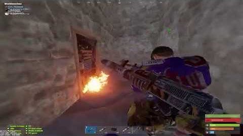 PP Domination Rustafied.com Huge Insane Rust Raid 8v16 Insane Zerg/LOOT!