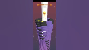 Stack ball (level no.209) || Completed || Game play || Fun game