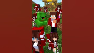 HELP MAIZEN Find 7 JJ sister Rat Dance - MAIZEN Minecraft Animation #shorts
