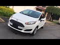 RESEÑA FORD FIESTA S 2015 SEDAN STADARD MOTOR 1.6 LITROS A/C ALARMA AUTO SAVE MEXICO PRUEBA MANEJO