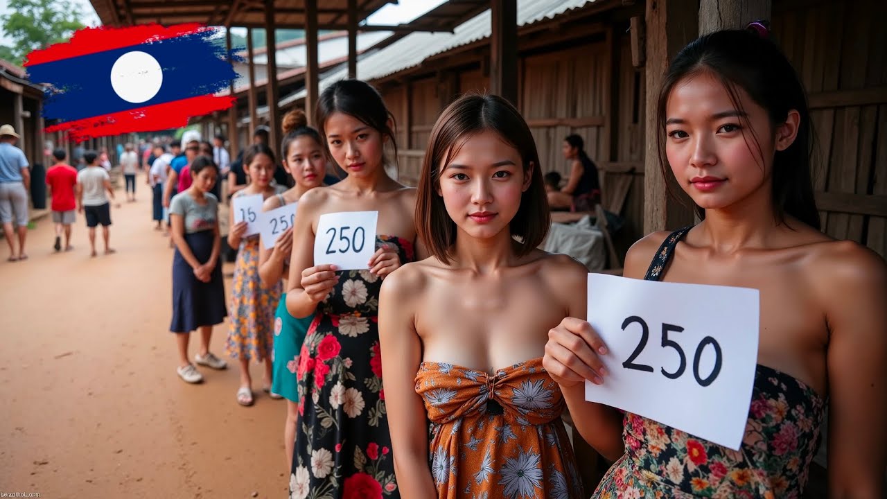 นี่คือเมียให้เช่าในชนบทลาว