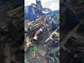 cummins big cam 400 started up after 23 years of sitting on a field.