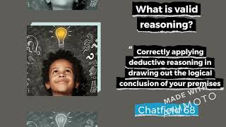 Discussion #3: Valid Reasoning Concept Explanation