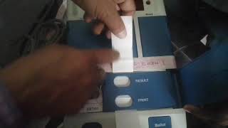 How to operate control unit (CU) in election voting process // Learn in Assamese