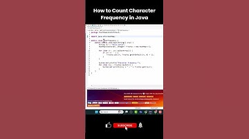 How to Count Character Frequency in Java | Eclipse Tutorial for Beginners