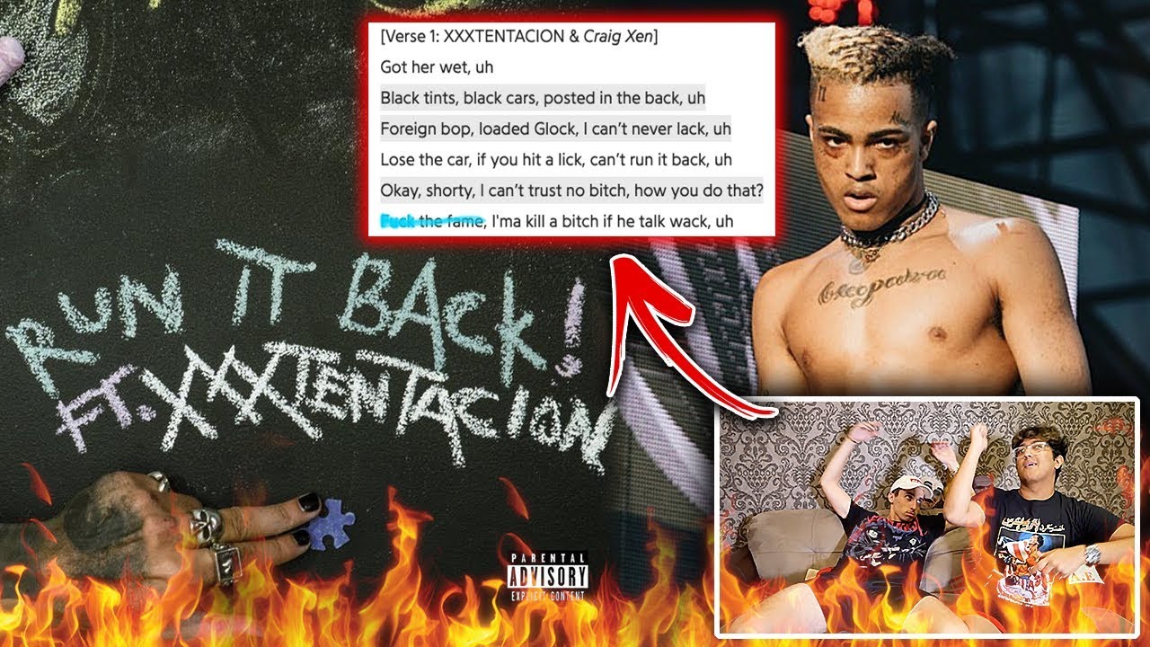 Xxxtentacion And Craig Xen Run It Back Reaction Hidden Song Names Youtube