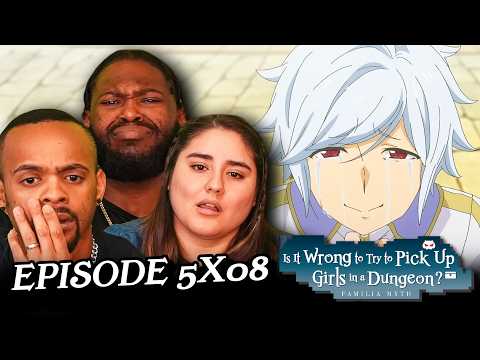 *FIXED* Hedin The Unexpected Hero?! l Danmachi S5 Episode 8 Reaction!