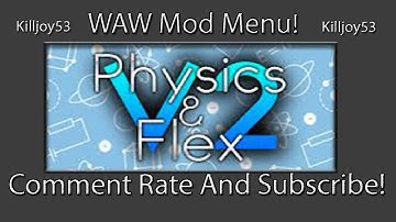 COD WAW Mod Menu PNFV2 Sub For Add