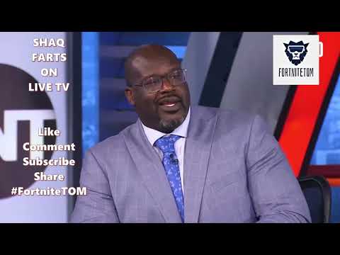 SHAQ FARTS ON LIVE TV - SHAQ VS CHUCK #FortniteTOM