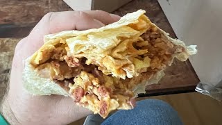 Trying the Breakfast Burrito Closest to My House