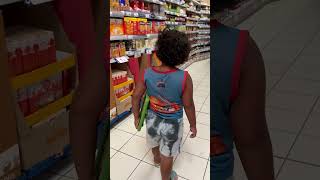 Grocery time in carfoure in Estepona Spain ?? #travel #fun #baby #viral #video #cutebaby