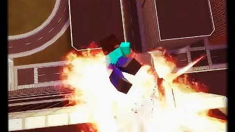 GMOD Ragdolls Minecraft Car Crash X2 Slow Motion