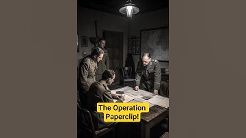 Operation Paperclip: The Secret Nazi Scientist Program in America  #history #worldwar2