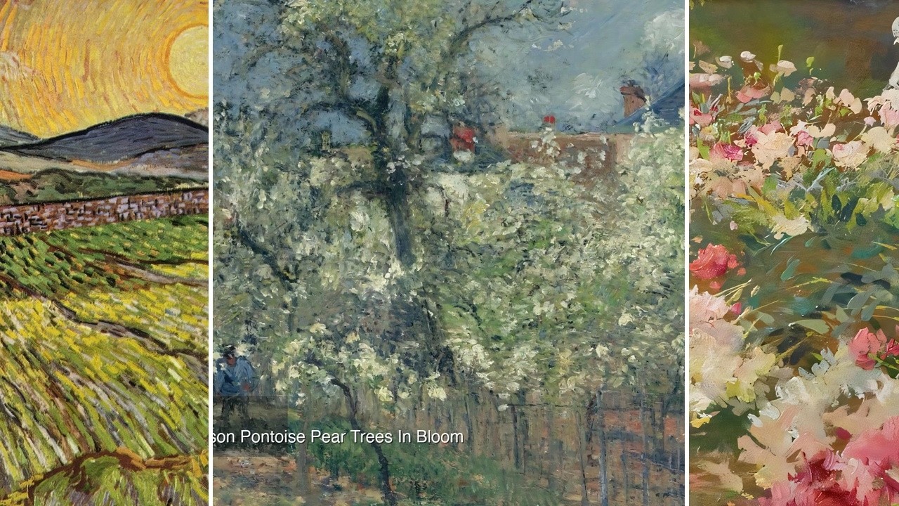 Fine Art TV — Silent Art Gallery · August 26 Night | The Garden Of Maubuisson Pontois… & others