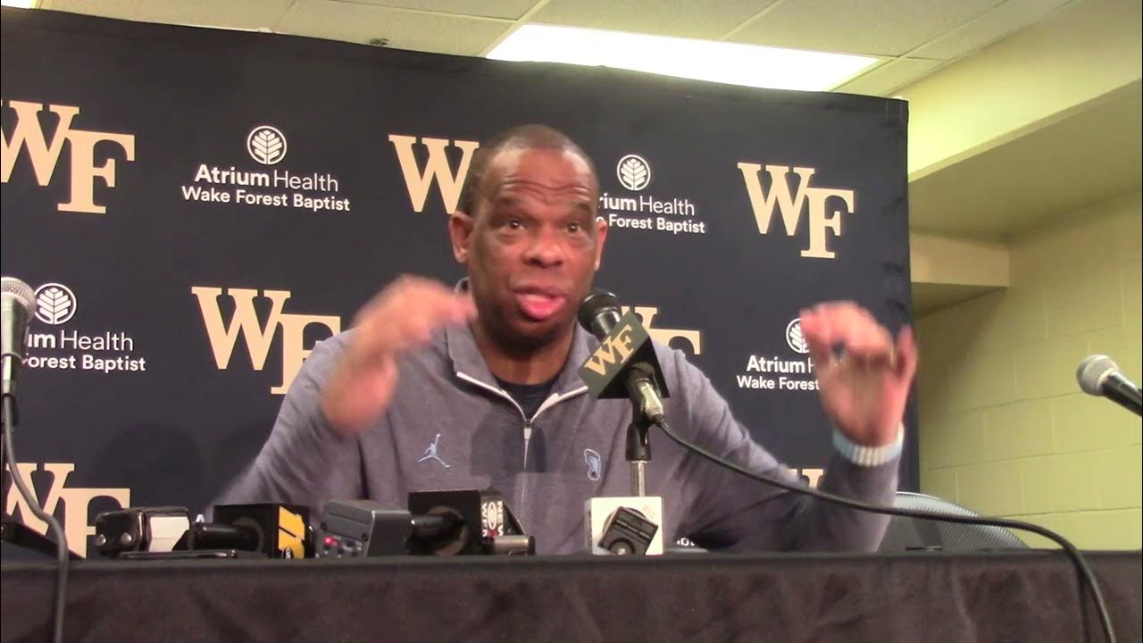 Video: Hubert Davis Post-Wake Forest Press Conference
